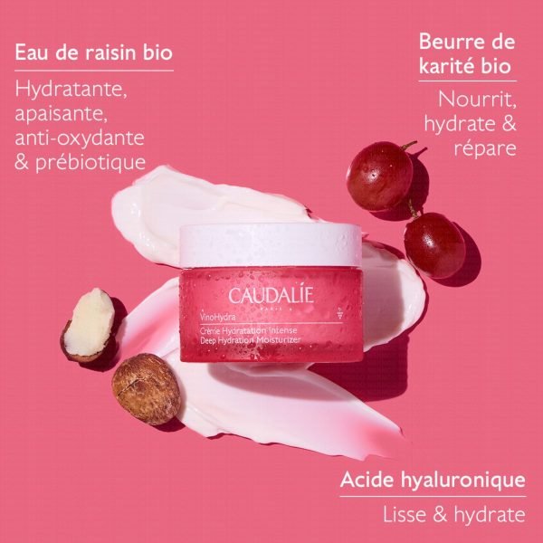 CAUDALIE VINOHYDRA CREME HYDRATATION INTENSE 50ML – Image 2