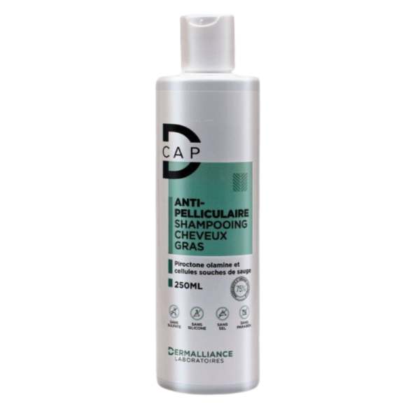 DCAP SHAMPOOING ANTI-PELLICULAIRE CHEVEUX GRAS 250ML – Image 1