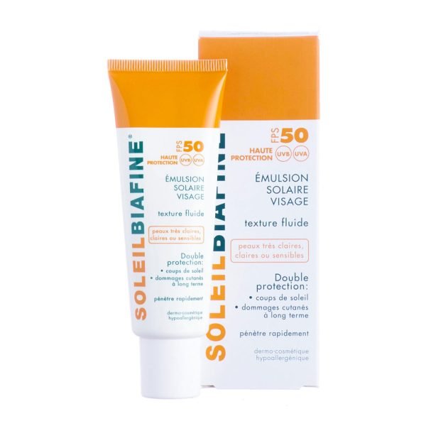 SOLEIL BIAFINE EMULSION SOLAIRE SPF50 50mL – Image 1