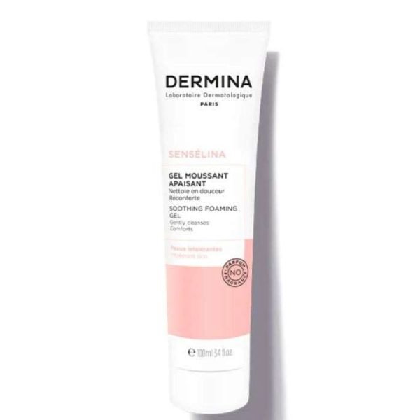 DERMINA SENSELINA GEL MOUSSANT APAISANT 200ML – Image 1