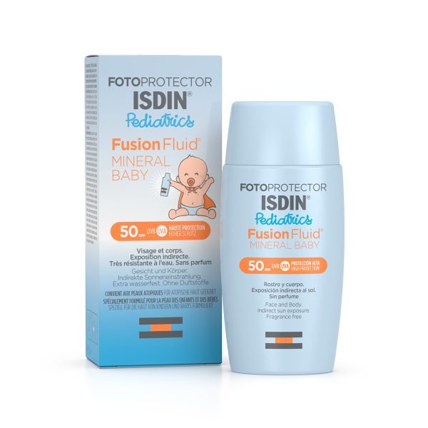 ISDIN Fotoprotector Fusion Fluid Mineral Baby SPF50+