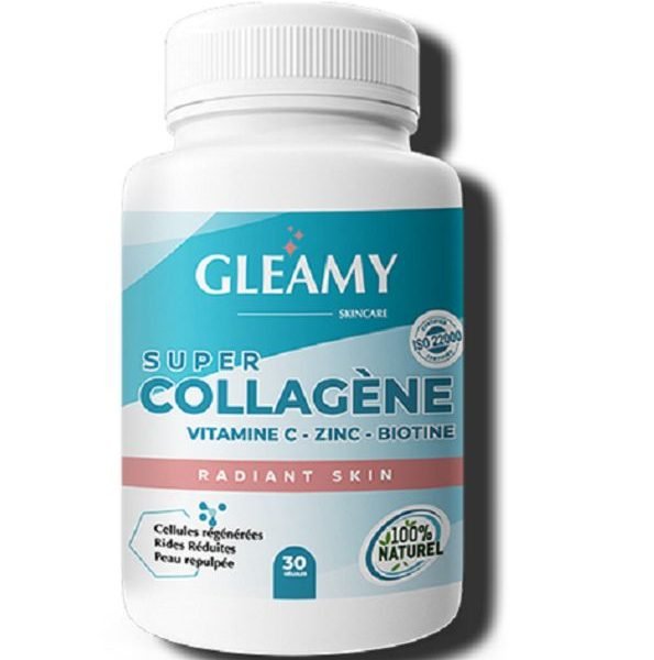 GLEAMY SUPER COLLAGÈNE CURE 1 MOIS – Image 1