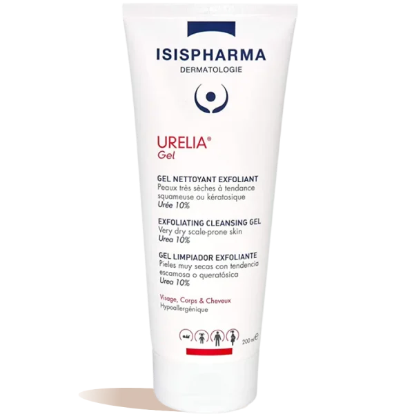 ISISPHARMA URELIA GEL NETTOYANT EXFOLIANT 200ML – Image 2