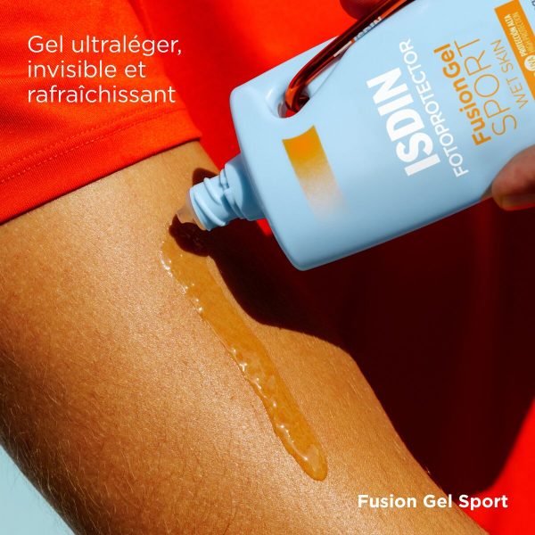 ISDIN FOTOPROTECTOR FUSION GEL SPORT SPF50+ 100mL – Image 2