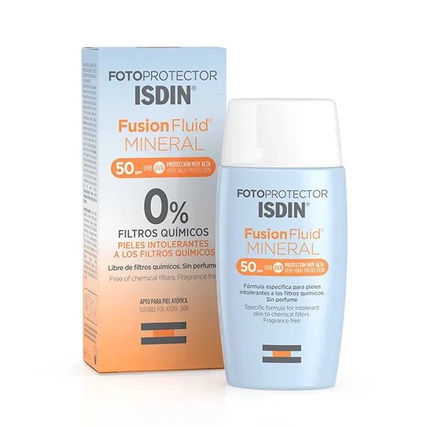 ISDIN FOTOPROTECTOR FUSION FLUID MINERAL SPF50+ 50mL – Image 2