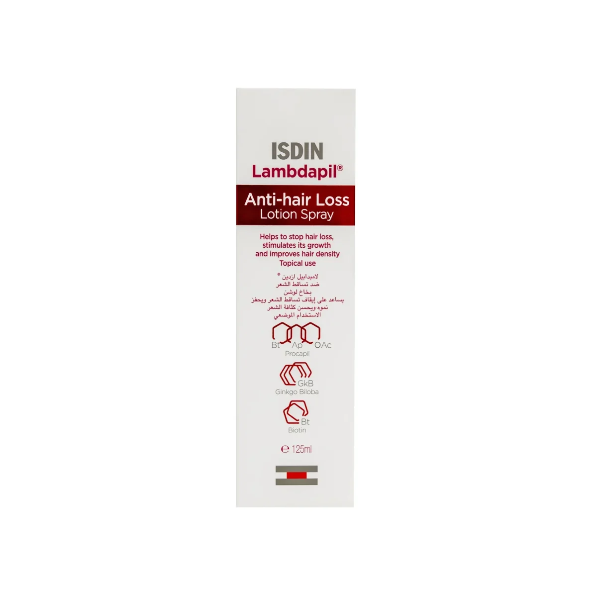 ISDIN Lambdapil Lotion Anti-Chute – Action Fortifiante & Densité Capillaire ISDIN Lambdapil Lotion Anti-Chute