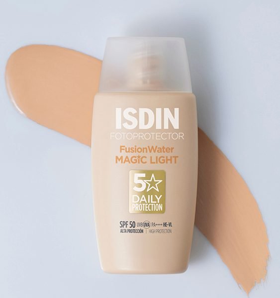 ISDIN FOTOPROTECTOR FUSION WATER COLOR LIGHT SPF50 50ml – Image 2