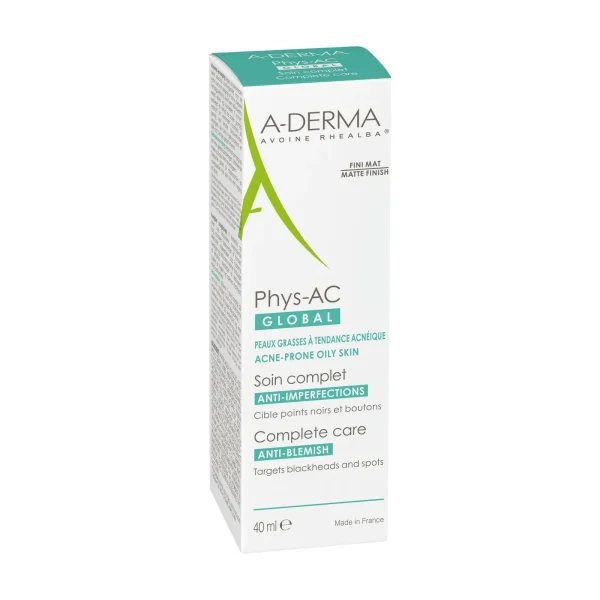 A-DERMA PHYS-AC GLOBAL SOINS ANTI-IMPERFECTIONS 40mL – Image 2