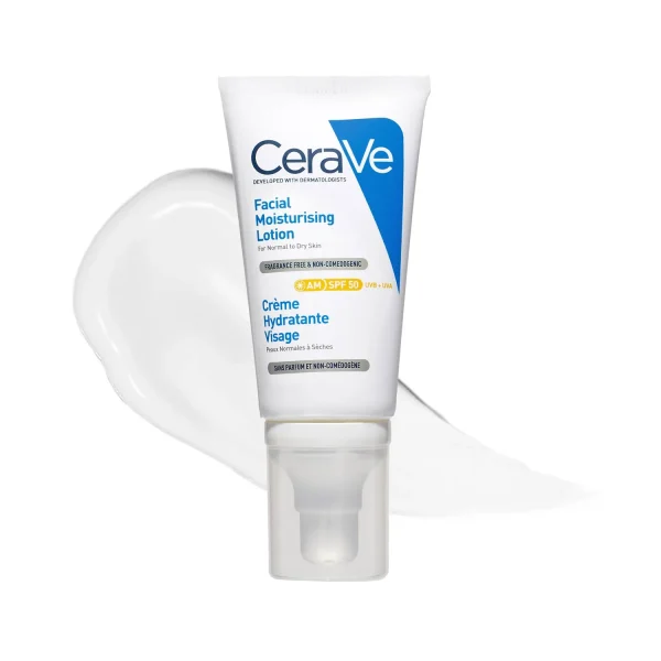 CERAVE CREME HYDRATANTE VISAGE SPF50 52mL – Image 3