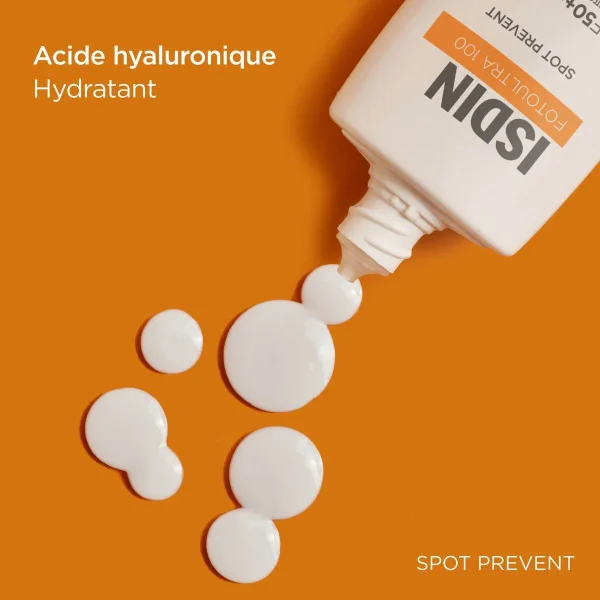 ISDIN FOTO ULTRA 100 SPOT PREVENT FUSION FLUIDE SPF50+ 50mL – Image 3