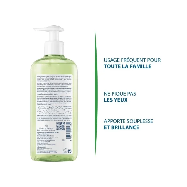 DUCRAY SHAMPOING EXTRA-DOUX 400ML – Image 3
