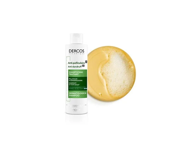 VICHY DERCOS SHAMPOOING ANTI-PELLICULAIRE CHEVEUX NORMAUX A GRAS