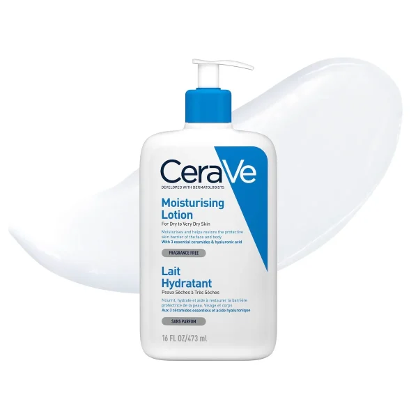 CeraVe Lait Hydratant 473ml – Hydratation Durable – Image 2
