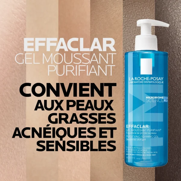 La Roche-Posay Effaclar Gel Moussant - Action Intense 400ml – Image 2