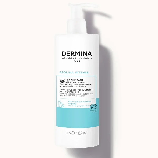 DERMINA ATOLINA INTENSE BAUME RELIPIDANT ANTI-GRATTAGE 24H 400ML – Image 1