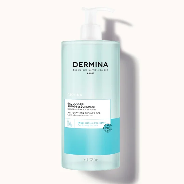 DERMINA ATOLINA GEL DOUCHE APAISANT 1L – Image 1