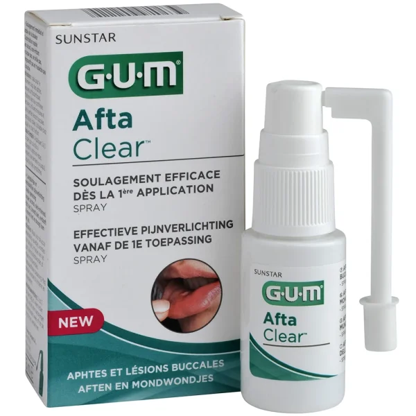 GUM AFTA CLEAR SPRAY 15ML REF 2420 – Image 1