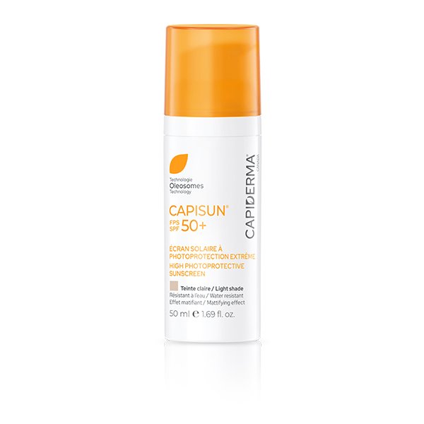 CAPIDERMA Capisun Écran Solaire Teinté Claire SPF50+
