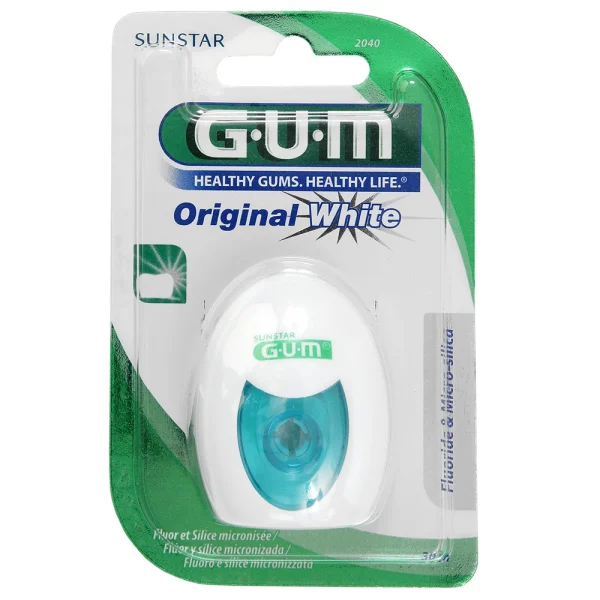 GUM FIL DENTAIRE SUNSTAR ORIGINAL WHITE REF 2040 – Image 1