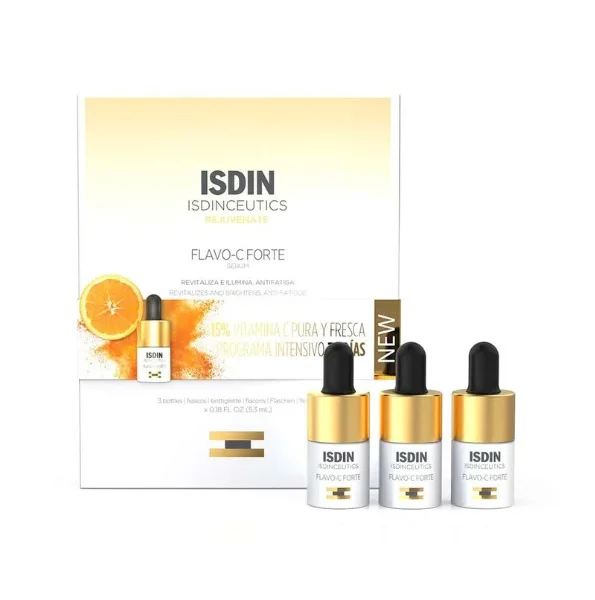 ISDIN CEUTICS FLAVO-C FORTE 15% 3 FLACONS – Image 2