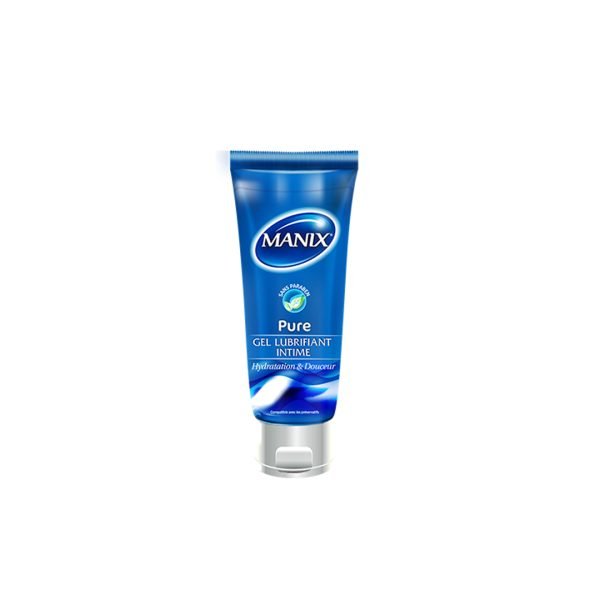 MANIX GEL LUBRIFIANT INTIME PURE 80ML – Image 1