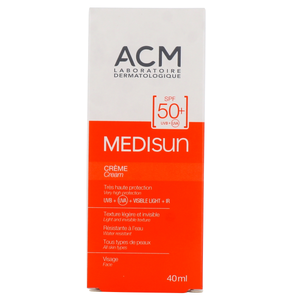 ACM MEDISUN CREME SOLAIRE SPF50+ 40ML – Image 2