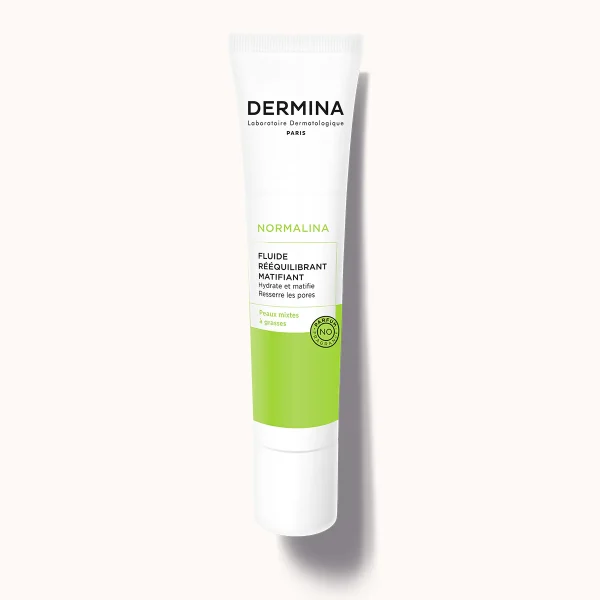 DERMINA NORMALINA FLUIDE REEQUILIBRANT MATIFIANT 40ML – Image 1