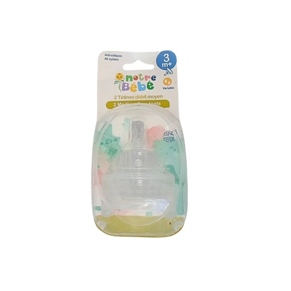 NOTRE BÉBÉ Tétine +3 Mois
