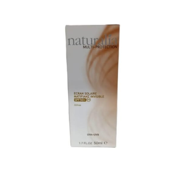 NATURALIA ECRAN SOLAIRE MATIFIANT INVISIBLE SPF50+ 50ML – Image 2