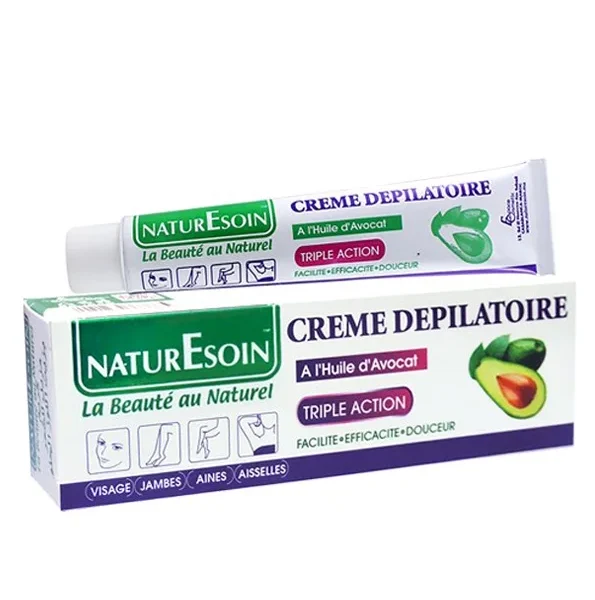 NATURESOIN CREME DEPILATOIRE A L'HUILE D'AVOCAT 50ML – Image 1