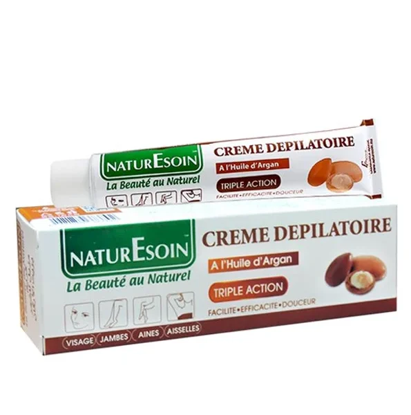 NATURESOIN CREME DEPILATOIRE A L'HUILE D'ARGAN 50ML – Image 1