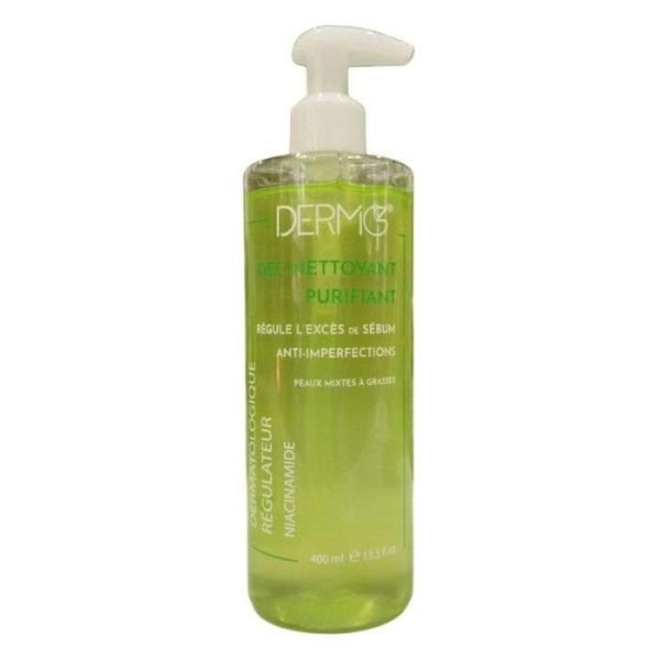 DERMOZ GEL NETTOYANT PURIFIANT 400ML – Image 1