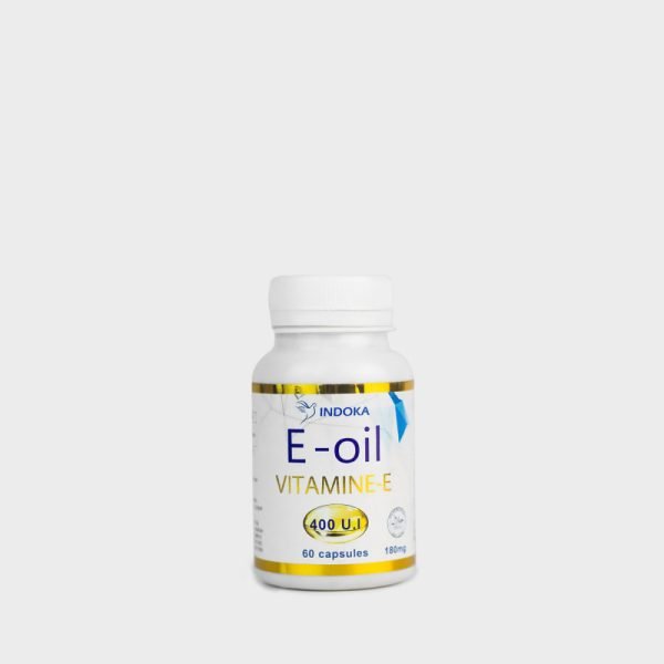 INDOKA VITAMINE E 400 U.I B60 180MG CAPSULES – Image 1