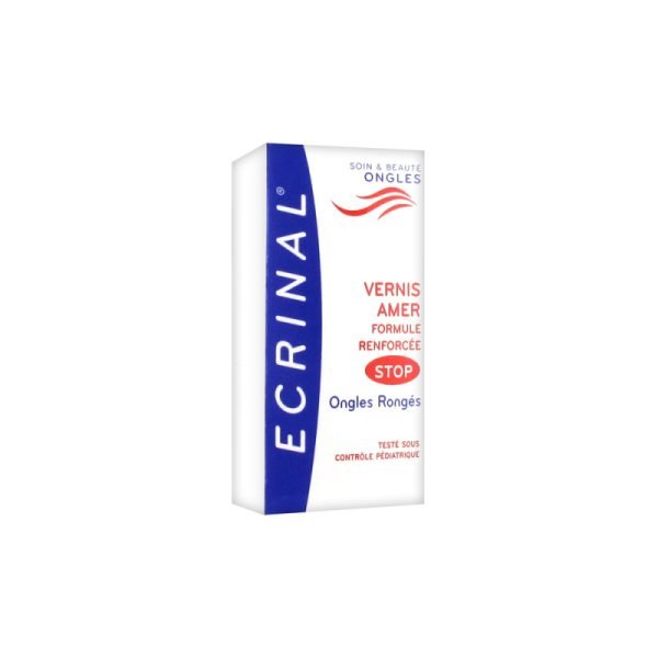 ECRINAL VERNIS A ONGLES AMER STOP AUX ONGLES RONGES 10ML – Image 2