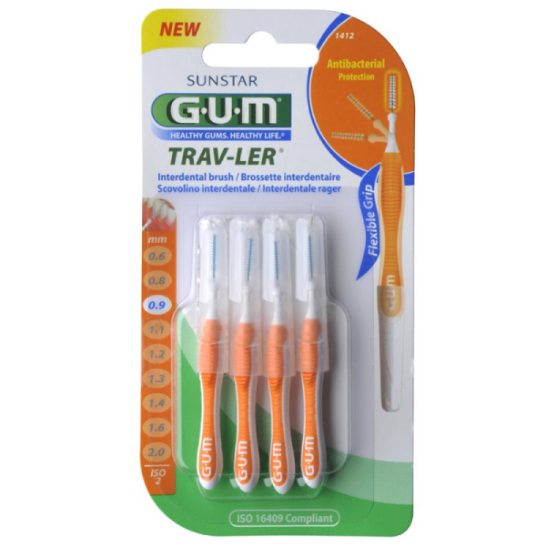 GUM TRAV-LER BROSSETTE PROXAPROSS 0.9MM REF 1412 – Image 1