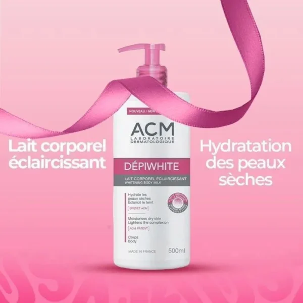 ACM DEPIWHITE LAIT CORPOREL ECLAIRCISSANT 500ML – Image 3