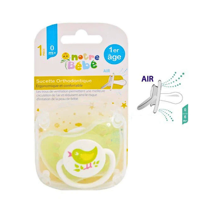 Notre Bébé Sucette Orthodontique 1er Âge Notre Bébé Sucette Orthodontique 1er Âge