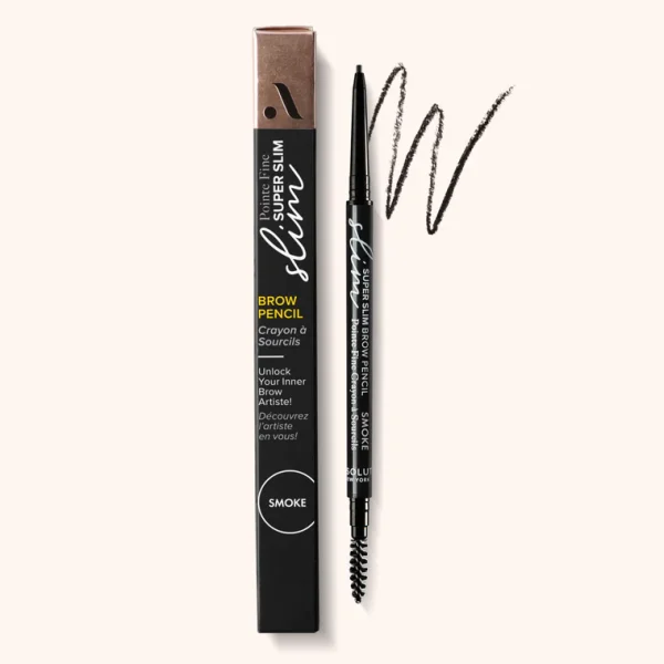 ABSOLUTE NEW YORK Super Slim Eye Brow Pencil Smoke REF SSEB01 – Image 2