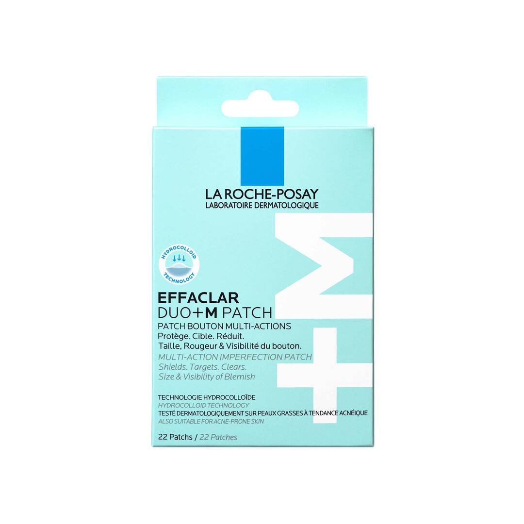 LA ROCHE-POSAY EFFACLAR DUO +M 22 PATCHES BOUTONS – Solution Ultra Efficace Anti-Imperfections LA ROCHE-POSAY EFFACLAR DUO +M 22 PATCHES BOUTONS, patchs ultra efficaces pour réduire les boutons et imperfections des peaux sensibles