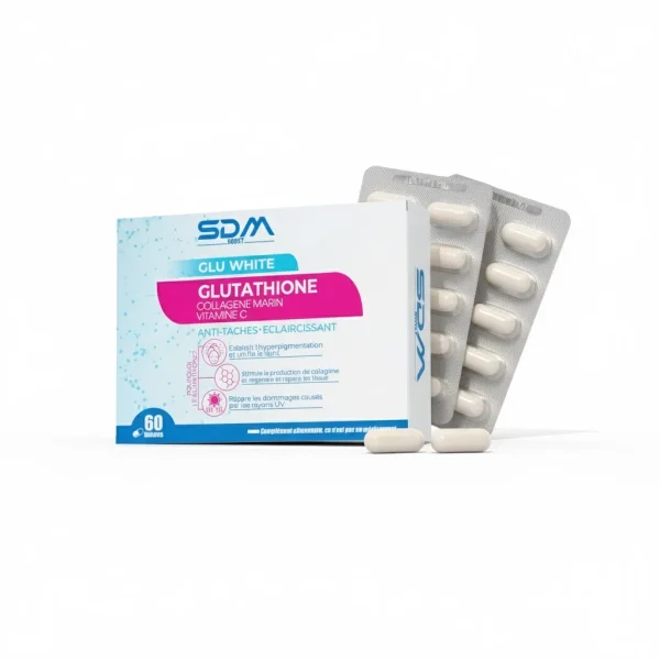SDM Boost Glu White Glutathione 60 GELULES – Image 1
