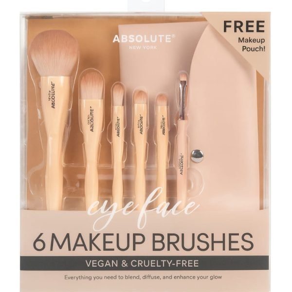 ABSOLUTE NEW YORK Nude Essentials Makeup Brush Set – Image 1