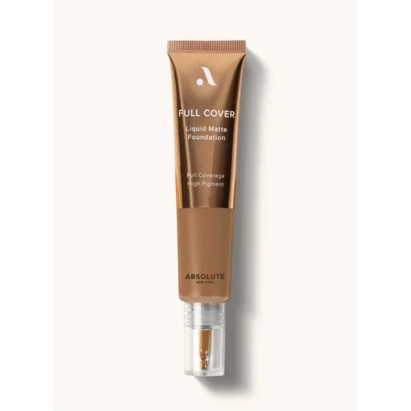 ABSOLUTE NEW YORK FULL COVER FONDS DE TEINT LIQUIDE 05 WARM TOFFEE – Image 1