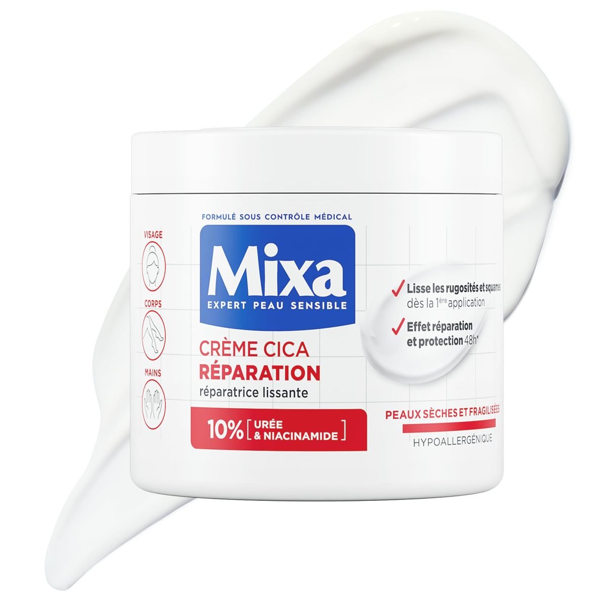 Mixa Crème Cica Réparation 400ml Mixa Crème Cica Réparation 400ml