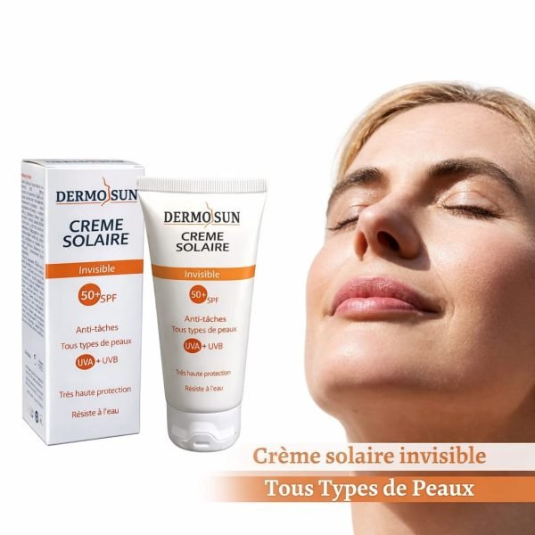 DERMOSUN CREME SOLAIRE INVISIBLE SPF50+ 50ML – Image 2
