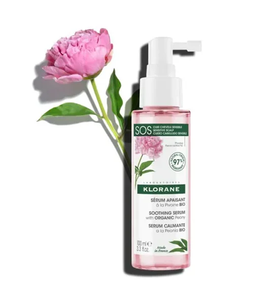 KLORANE SERUM APAISANT A LA PIVOINE BIO 100 ML – Image 2