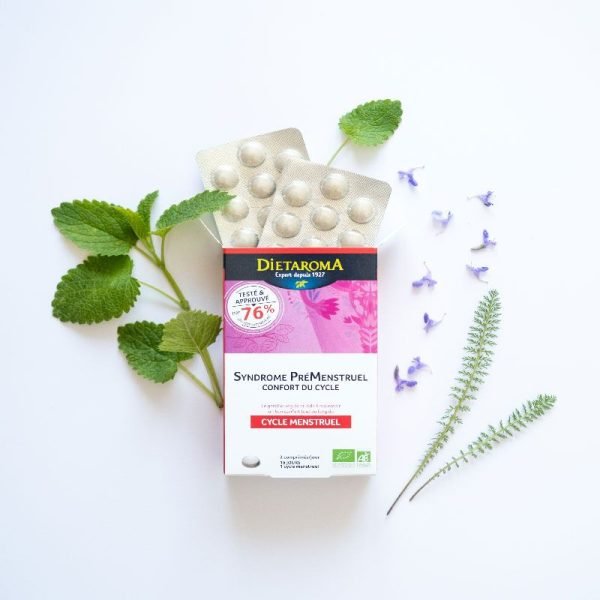 DIETAROMA Syndrome PréMenstruel - confort du cycle 30 comprimés – Image 2