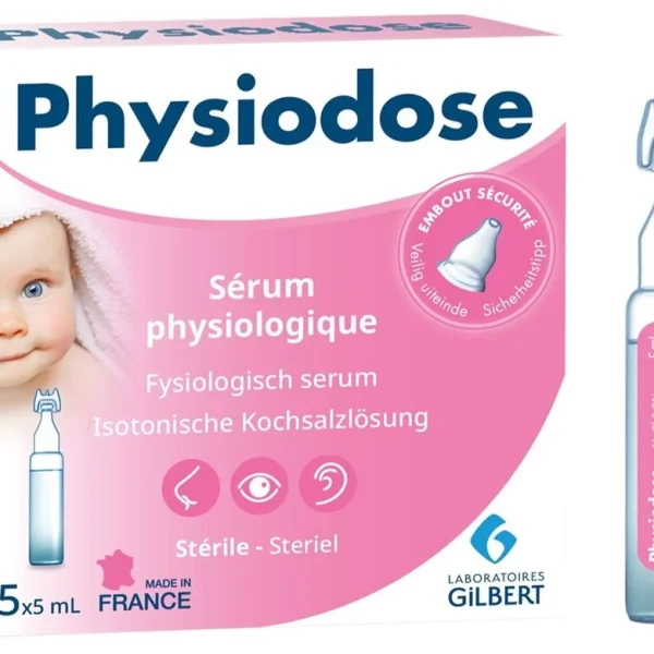 PHYSIODOSE SERUM PHYSIOLOGIQUE 15*5ML – Image 2