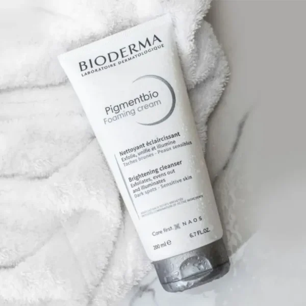 BIODERMA PIGMENTBIO FOAMING CREAM NETTOYANT ECLAIRCISSANT 200ML – Image 2