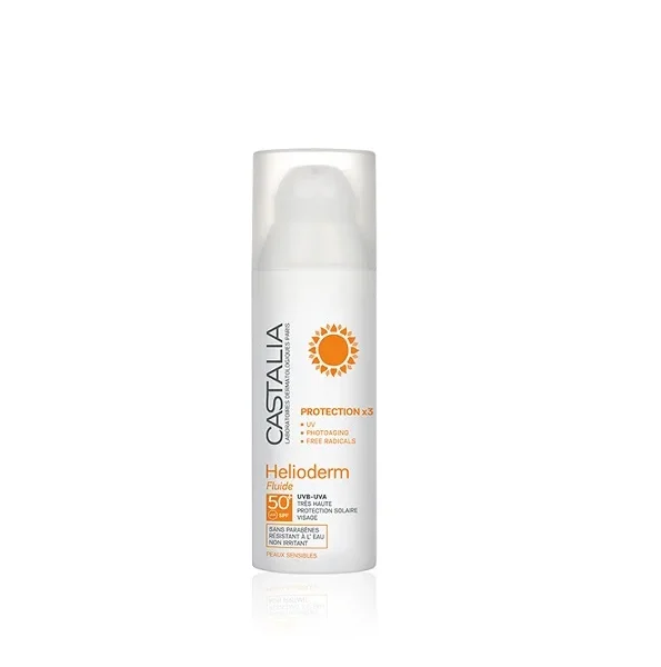 CASTALIA HELIODERM FLUIDE SPF50+ 40ML – Image 1