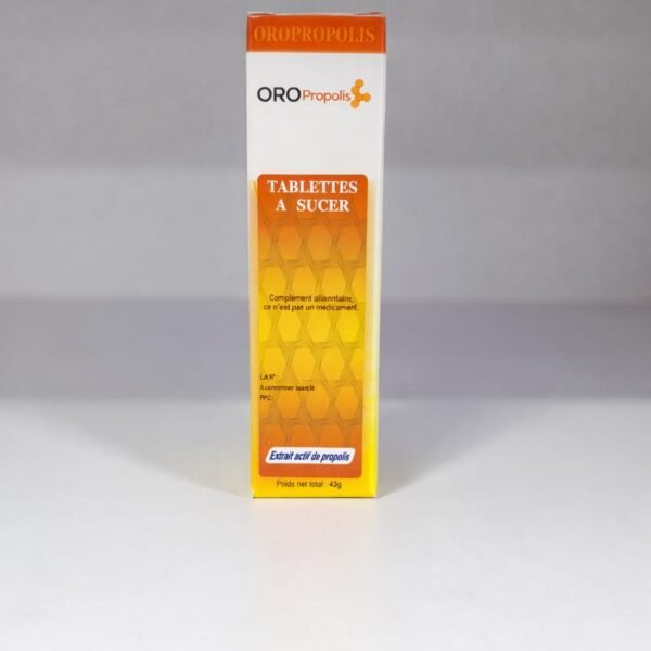 OROPROPOLIS B20 TABLETTES – Pastilles à la Propolis pour le Mal de Gorge – Image 2